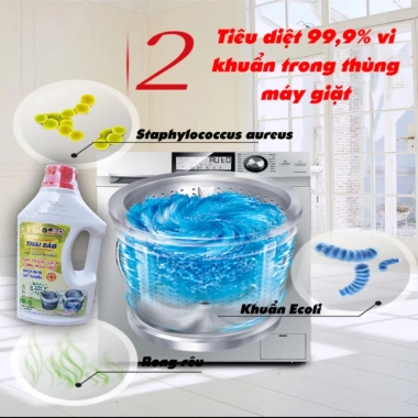 Tẩy Lồng Mặt Giặt Thái Bảo - Chai 58k Giảm Giá, Loại Bỏ Mảng Bám, Cạn Bẩn Nhanh 3