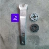 Tay mở máy mài kèm đồng xu kẹp lưỡi cắt - Khóa mở tiện lợi, giá chỉ 7.840 VND