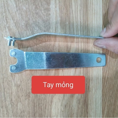 Tay mở máy mài kèm đồng xu kẹp lưỡi cắt - Khóa mở tiện lợi, giá chỉ 7.840 VND 7