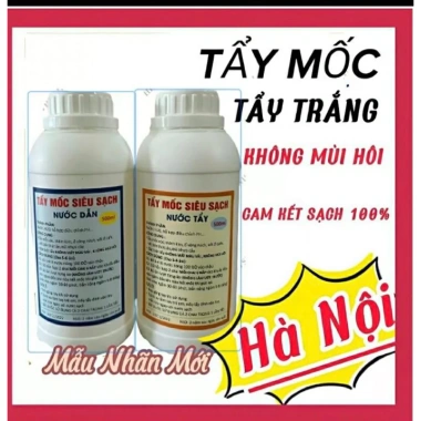 Tẩy mốc quần áo không mất màu, không mùi - Siêu sạch, chỉ 65.888 VND