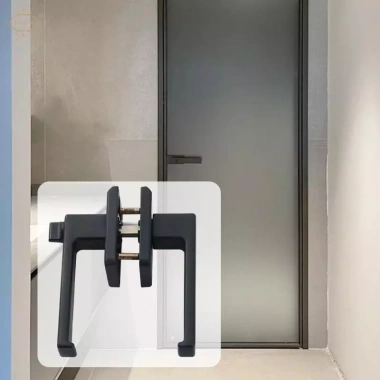 Tay nắm cửa phòng tắm Khóa cửa đơn giản chuyên nghiệp cho cổng nhà để xe giá chỉ 207.900 VND 5