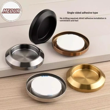 Tay nắm cửa vô hình thép không gỉ đa chức năng - Tay cầm tủ trượt, giấu kín, nhúng nội thất, phù hợp cửa kính - 65.230₫