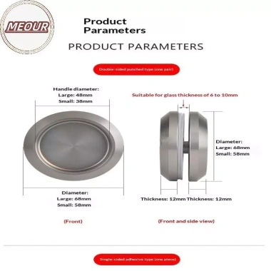 Tay nắm cửa vô hình thép không gỉ đa chức năng - Tay cầm tủ trượt, giấu kín, nhúng nội thất, phù hợp cửa kính - 65.230₫