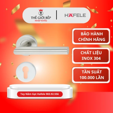 Tay Nắm Gạt Cửa Phòng Hafele 903.92.556 - Thiết Kế Hiện Đại, Vận Hành Êm Ái