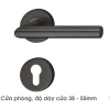 Tay Nắm Gạt Cửa Phòng Hafele 903.92.559 Sang Trọng, Êm Ái, Giá Ưu Đãi 880.000đ 2