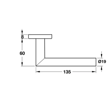Tay Nắm Gạt Cửa Phòng Hafele 903.92.559 Sang Trọng, Êm Ái, Giá Ưu Đãi 880.000đ