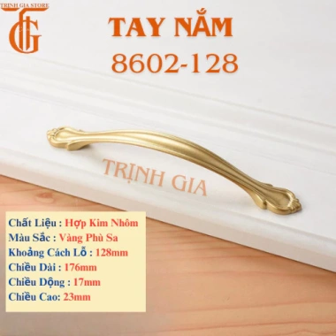 Tay nắm tủ cao cấp, dùng cho mọi loại tủ - Giá 8.000 VND, giảm từ 10.080 VND 5