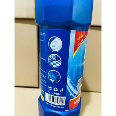 Tẩy nhà tắm và toilet Liên Minh 960ml - Giải pháp tẩy cặn bám, diệt khuẩn, giá ưu đãi 30.996₫ 3 Tẩy nhà tắm và toilet Liên Minh 960ml - Giải pháp tẩy cặn bám, diệt khuẩn, giá ưu đãi 30.996₫ 3