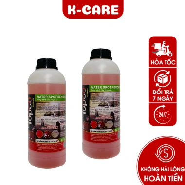 Tẩy ố sơn xe Topco 1L Dung dịch rửa cặn canxi nước giếng an toàn Kcare giảm còn 40.000₫