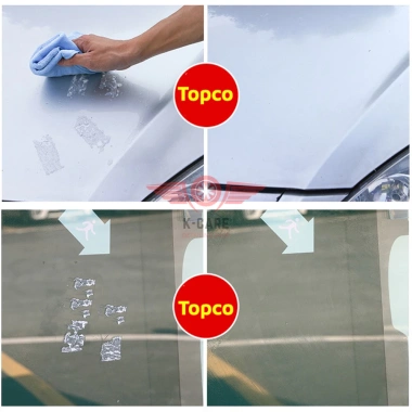 Tẩy ố sơn xe Topco 1L Dung dịch rửa cặn canxi nước giếng an toàn Kcare giảm còn 40.000₫