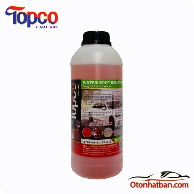 Tẩy ố sơn xe Topco 1L Dung dịch rửa cặn canxi nước giếng an toàn Kcare giảm còn 40.000₫ 9 Tẩy ố sơn xe Topco 1L Dung dịch rửa cặn canxi nước giếng an toàn Kcare giảm còn 40.000₫ 9
