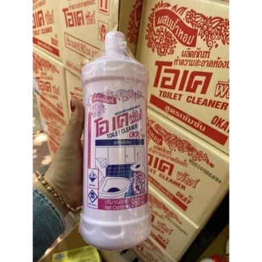 Tẩy Okay Thái Lan nhập khẩu chính hãng - Sạch bồn cầu, gạch men, vệ sinh, 18.000₫