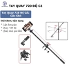 Tay Quay 720 độ Đa Năng Gắn Tripod Điện Thoại, Chân Đèn 65cm - Giá 120k