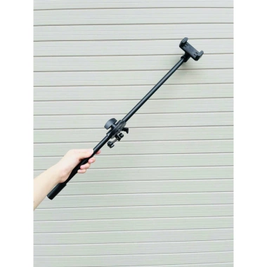 Tay Quay 720 độ Đa Năng Gắn Tripod Điện Thoại, Chân Đèn 65cm - Giá 120k