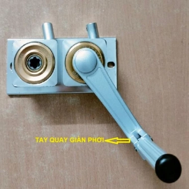 Tay quay đa năng cho giàn phơi 999A, 999B, Sankaku – Xoay mượt, lắp nhanh, giảm giá 58.800 đ