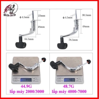 Tay quay máy câu inox cao cấp chất lượng bền bỉ, giá 42.000 VND