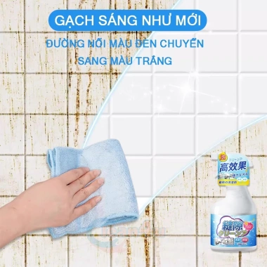 Tẩy Ron Gạch Men: Dung Dịch Vệ Sinh Đường Chỉ, Loại Ố & Vết Đen, Giá 85.000đ (Giảm từ 107.950đ)