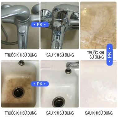 Tẩy Rửa Đa Năng Ogi Home BX37 - Loại Cặn Canxi, Vòi Sen, Gương Soi, Gạch Men, 89.000₫ 2 Tẩy Rửa Đa Năng Ogi Home BX37 - Loại Cặn Canxi, Vòi Sen, Gương Soi, Gạch Men, 89.000₫ 2