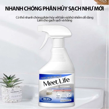 Tẩy Sàn Gạch 500ml - Dung dịch tẩy xi măng, loại bỏ cặn vết ố, nấm mốc, giá ưu đãi 66.071₫ (giá gốc 79.285₫) 6 Tẩy Sàn Gạch 500ml - Dung dịch tẩy xi măng, loại bỏ cặn vết ố, nấm mốc, giá ưu đãi 66.071₫ (giá gốc 79.285₫) 6