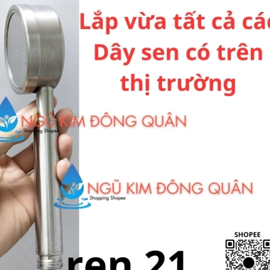 Tay sen tăng áp inox 304 -030T, vòi sen tăng áp, bền cao, giá ưu đãi 57,780 VND 7 Tay sen tăng áp inox 304 -030T, vòi sen tăng áp, bền cao, giá ưu đãi 57,780 VND 7