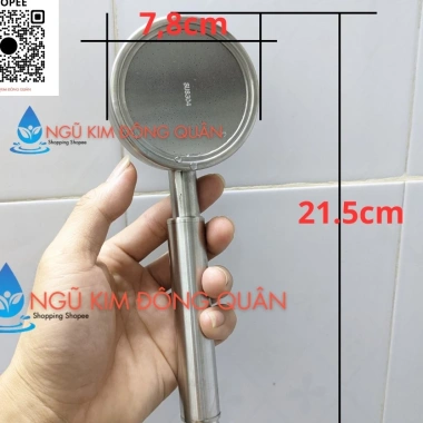 Tay sen tăng áp inox 304 -030T, vòi sen tăng áp, bền cao, giá ưu đãi 57,780 VND 8 Tay sen tăng áp inox 304 -030T, vòi sen tăng áp, bền cao, giá ưu đãi 57,780 VND 8