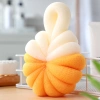 Tẩy tế bào chết bóng tắm hình bí ngô - Loofah mềm tạo bọt, da mượt, giao hàng địa phương 10