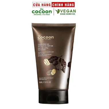 Tẩy Tế Bào Chết Cà Phê Đắk Lắk Cocoon 150ml - Dưỡng Da Vegan, Giá 157.500 VND