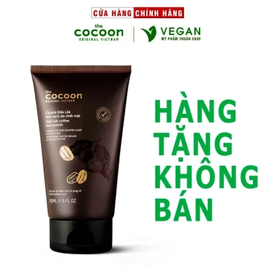Tẩy Tế Bào Chết Cà Phê Đắk Lắk Cocoon 150ml - Dưỡng Da Vegan, Giá 157.500 VND 7 Tẩy Tế Bào Chết Cà Phê Đắk Lắk Cocoon 150ml - Dưỡng Da Vegan, Giá 157.500 VND 7