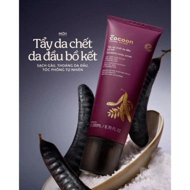 Tẩy Tế Bào Chết Da Đầu Bồ Kết Cocoon Gleditsia Scalp Scrub 200ml Giảm Ngứa Tóc Bồng Bềnh Giá 179.000 VND
