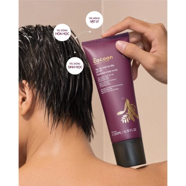 Tẩy Tế Bào Chết Da Đầu Bồ Kết Cocoon Gleditsia Scalp Scrub 200ml Giảm Ngứa Tóc Bồng Bềnh Giá 179.000 VND