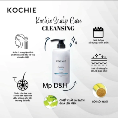 Tẩy tế bào chết da đầu Kochie Scalp Care 600ml - Loại bỏ 7 gàu, không gây tổn thương, giá chỉ 450.000 VND 4