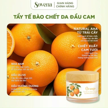 Tẩy tế bào chết da đầu muối Sovena làm sạch, loại bỏ bã nhờn, giảm bết dầu 280.000 VND 5