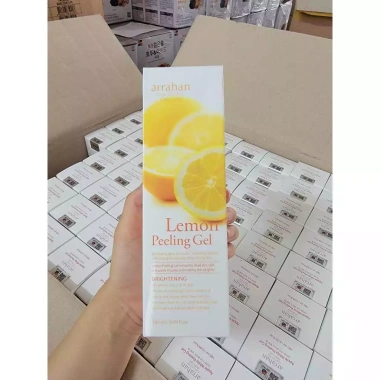 Tẩy tế bào chết da mặt Arrahan Peelling Gel Hàn Quốc 180ml - Da mịn màng, giảm giá 74k 6