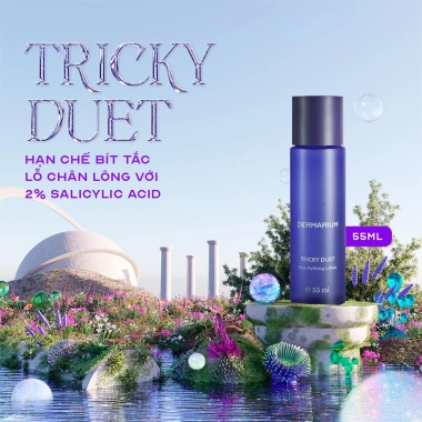 Tẩy tế bào chết da mặt Dermarium Tricky Duet 2% Salicylic Acid - 135k (55/150ml)