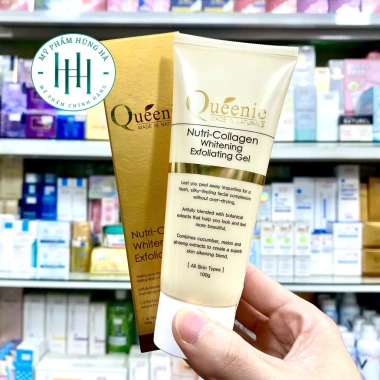 Tẩy Tế Bào Chết Da Queenie Nitri‑Collagen 100g – Sạch Da, Mềm Mịn, Cấp Ẩm, 170.000₫