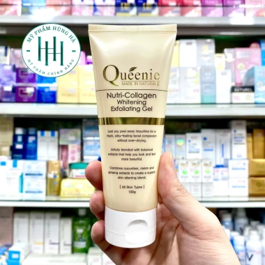 Tẩy Tế Bào Chết Da Queenie Nitri‑Collagen 100g – Sạch Da, Mềm Mịn, Cấp Ẩm, 170.000₫