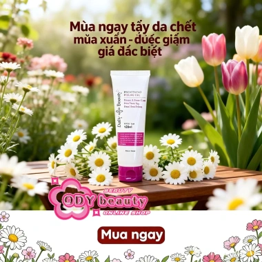 Tẩy tế bào chết Hàn Quốc Daily Beauty Brightening Peeling Gel – Da mềm mại, rạng rỡ, giảm giá 267k