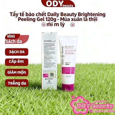 Tẩy tế bào chết Hàn Quốc Daily Beauty Brightening Peeling Gel – Da mềm mại, rạng rỡ, giảm giá 267k 9 Tẩy tế bào chết Hàn Quốc Daily Beauty Brightening Peeling Gel – Da mềm mại, rạng rỡ, giảm giá 267k 9