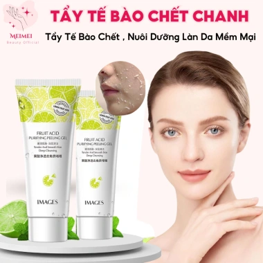 Tẩy tế bào chết mặt chanh dưỡng sáng da, sạch sâu lỗ chân lông, giảm mụn đầu đen, giảm nhờn – Giá ưu đãi 45.000₫