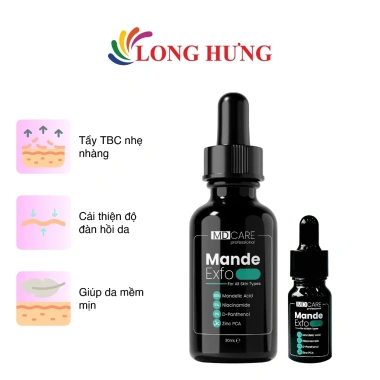 Tẩy tế bào chết MD CARE Mande Exfo 10ml/30ml – Da mịn, giảm mụn, chỉ 159.000₫