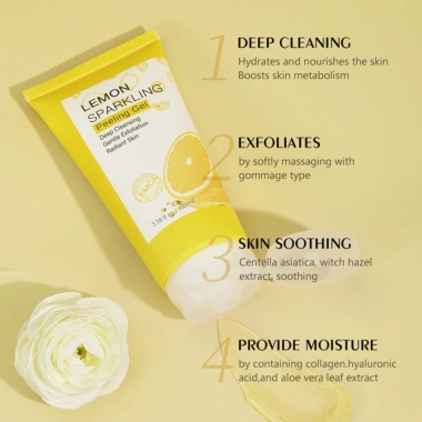 Tẩy tế bào chết MOOYAM Lemon Sparkling Peeling - Dưỡng da mịn, giảm giá 93.000 VND