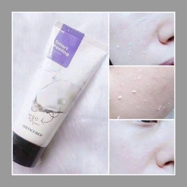 Tẩy Tế Bào Chết Ngọc Trai The Face Shop Smart Peeling 120ml - Giá 155.000 Da Mịn