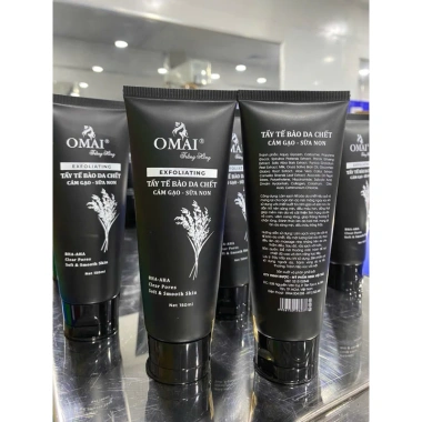 Tẩy tế bào chết Omai chính hãng - Giá ưu đãi 129.000, làm sạch sâu, da mịn sáng
