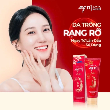 Tẩy Tế Bào Chết Sâm Đỏ My Me Gold 130ml - Sạch Da, Mịn Màng, Sáng Hồng Tự Nhiên
