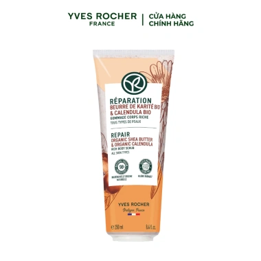 Tẩy tế bào chết toàn thân Bơ hạt mỡ Yves Rocher Rich Scrub 250ml - Giá chỉ 532.000đ 2 Tẩy tế bào chết toàn thân Bơ hạt mỡ Yves Rocher Rich Scrub 250ml - Giá chỉ 532.000đ 2