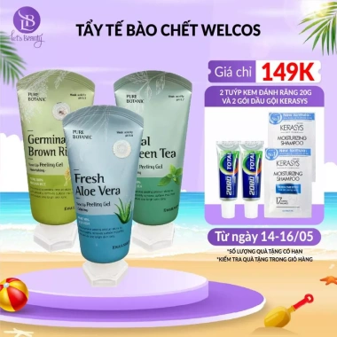 Tẩy tế bào chết Welcos Kwailnara Hàn Quốc 120g - Se khít lỗ chân lông giá 159.000₫
