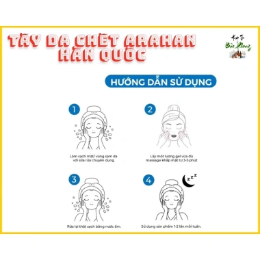 Tẩy tế bào da chết ARRAHAN Gel Peeling Hàn Quốc thảo dược chính hãng Giá 90.000₫ 6