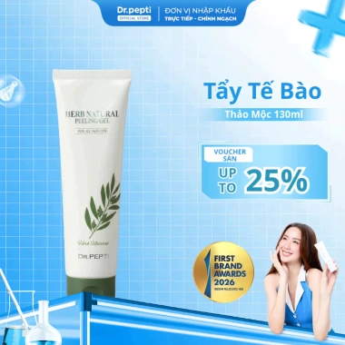 Tẩy Tế Bào Dr.Pepti Herb Natural Peeling Gel Thảo Dược Hàn Quốc 130ml Giá 205k