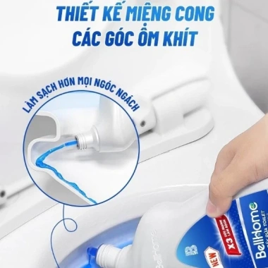 Tẩy toilet Bell Home hương quế 1kg - Sạch bồn cầu, khử mùi mạnh - 10.900₫ 4 Tẩy toilet Bell Home hương quế 1kg - Sạch bồn cầu, khử mùi mạnh - 10.900₫ 4