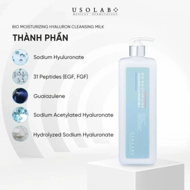 Tẩy trang BIO Hyaluron Cleansing Milk 1.000ml - Dưỡng ẩm sâu, làm sạch nhẹ nhàng, ưu đãi